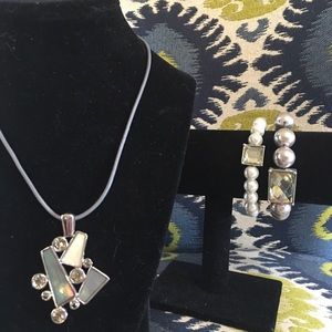 Lia Sophia Laperla bracelet and necklace set.